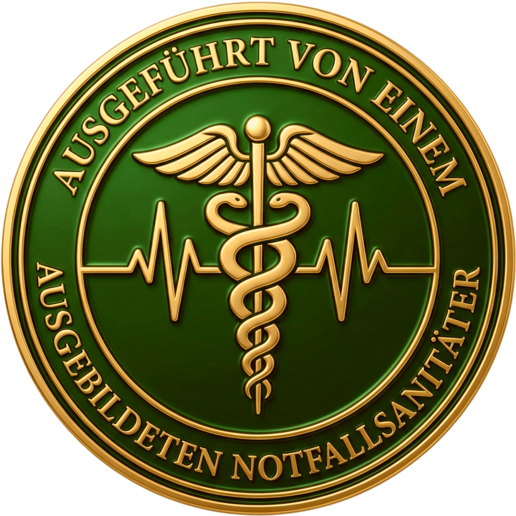 Ausgeführt von einem ausgebildeten Notfallsanitäter